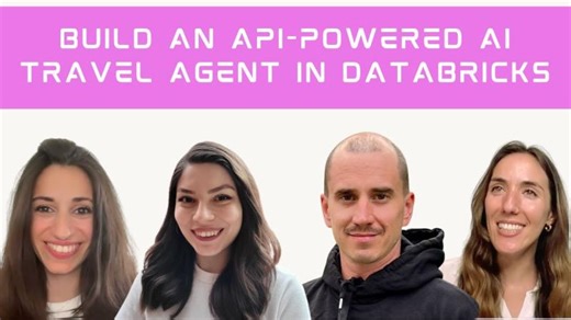Build an API-Powered AI Travel Agent in Databricks | Alexander Genser
