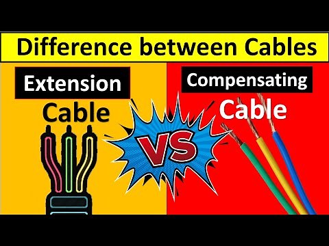 Thermocouple Extension cable vs Compensating cable | Best Selection | Industrial Experience