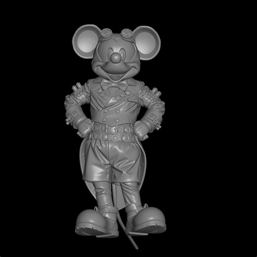 Pilot Mickey Mouse STL File for 3D Printing - Etsy