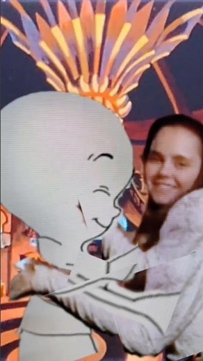 Casper (1995) - Kat Smile at Casper's back into a ghost