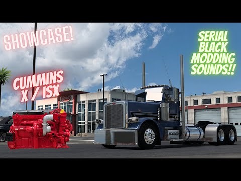 Cummins ISX X15 | Serial Black Modding | Showcase | American Truck Simulator