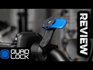 Quad Lock Motorcycle Phone Mount - A Must Have ‪@Quad_Lock‬