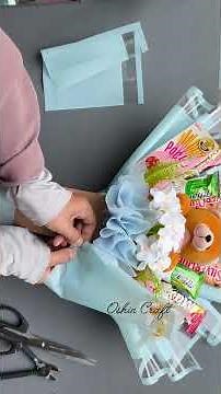 Teknik Lipat Cellophane #diy #bouquet #tutorial