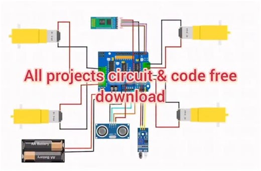 Engineer Shahid on Instagram: "All projects details like code circuit material used help & support for project."