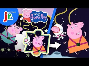 Peppa's Puzzle Games & More! +15 Minutes Gameplay Compilation | World of Peppa Pig | Netflix Jr