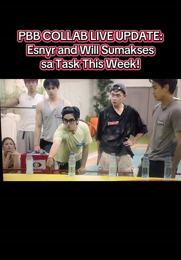 PBB COLLAB LIVE UPDATE Esnyr and Will Sumakses sa Day 1 ng Weekly Task #pbbcollab #pinoybigbrother #pbbcelebrityedition #pbbupdates #pbbupdate #foryou #pbbcollabcelebrityedition