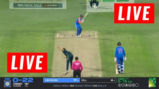 🔴 LIVE NOW: India vs Australia- T20Cricket 2025 🏏 LIVE SCORE: IND 1/1(0.2) 📺 Watch on: GTV, PTV Sports, Toffee App 🎙️ Live Commentary | Hindi & Bangla Available | today live cricket match