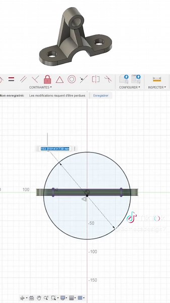 Création d'une pièce avec Fusion 360 : Tutoriel 3D