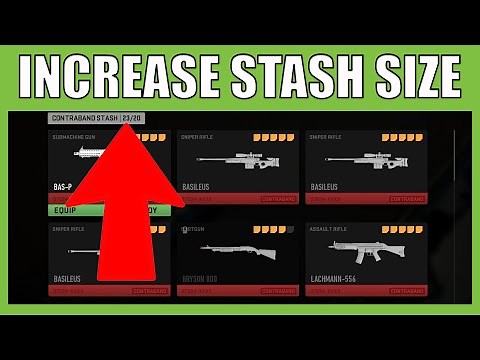 How To Increase Your Contraband Weapon Stash Size For FREE In MW2 DMZ