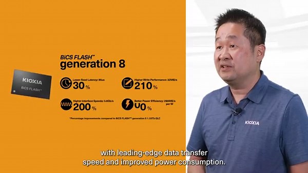 KIOXIA - Introducing Industry Leading 2Tb QLC Flash Memory Device