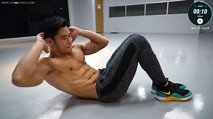 1.1M views · 54K reactions | Ab workout routine at home Level: Strong Beginner to Intermediate I will be posting more of this type of video. Stay tuned. | Jordan Yeoh | Facebook