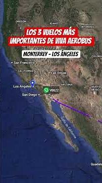 🟢⚪🔴 The 3 most important Viva Aerobus flights #monterrey #aviation