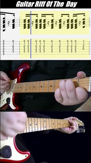 Guitar Tab Young Americans by David Bowie #guitarriff #riffoftheday #davidbowie #guitartabs