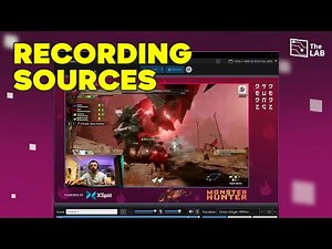 Recording Gameplay and Webcam Sources Separately