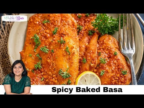 Spicy Baked Basa Recipe With Lemon And Garlic