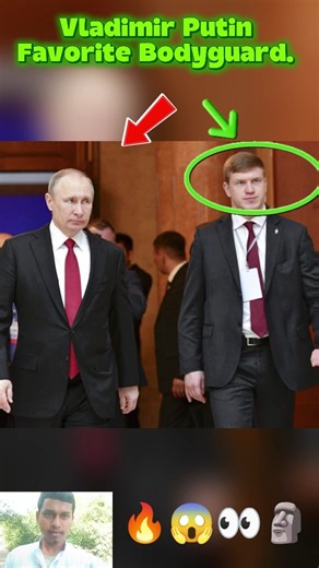 Favourite 🔥 Bodyguard in Vladimir Putin 😱 #respect #putin #bodyguard #shortvideo #shorts