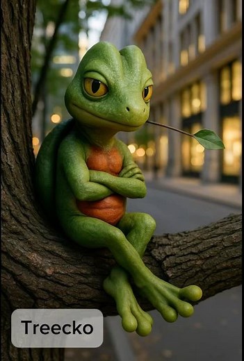 Treecko Evolution IRL #pokemon #pokémonevolutions #treecko #anime #aiart #pokemonai #megaevolution