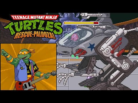 TMNT Rescue-Palooza! (PC Fan Game) Mike Matei Live