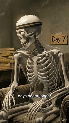 What Happens If You Live Alone for 30 Days? 🧠🏠#skelton#shorts #ai