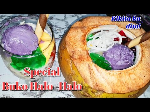 SPECIAL BUKO HALO -HALO | BEST SUMMER NEGOSYO IDEA | PANG NEGOSYO RECIPE