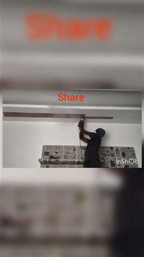 profile light work gypsum boar cutting work