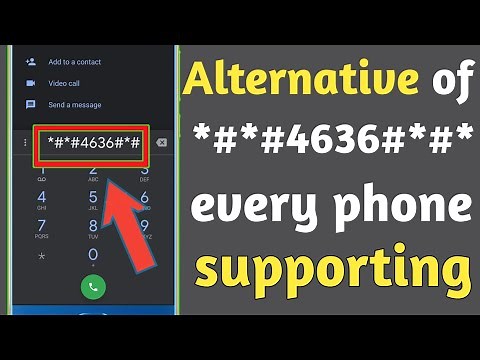 *#*#*4636#*#* not working solution. *#*#4636#*#* alternative. Every phone supporting solution
