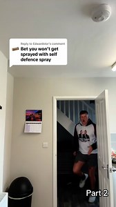 84K views · 2.4K reactions | Self defence spray the aftermath #challenge #stupid #challengereel #selfdefence | Dean Alex | Facebook