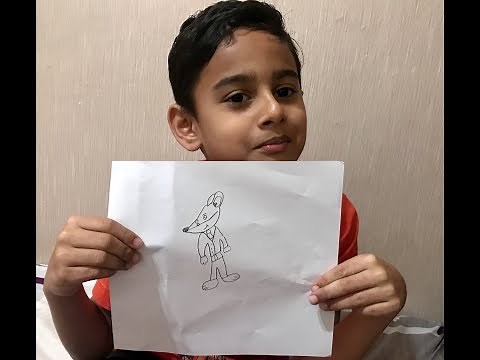 How to draw Geronimo Stilton !