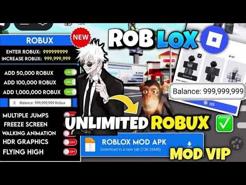 Roblox Mods Menu Unlimited Robux Update 2026 | Roblox Mod Apk Unlimited Robux & Speed Fly Jump Hack