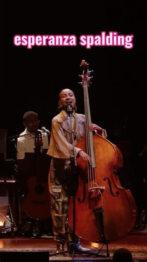 esperanza spalding performs "Thang" LIVE at the Chan Centre