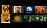 Mix of 8 videos from youtube : "Hakuna Matata". Sung by Simba, Timon and Pumbaa (Broadway Version)