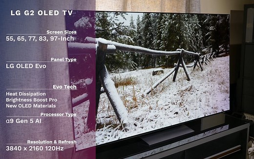 LG G2 OLED Evo 电视详细测评！最好的LG OLED电视！