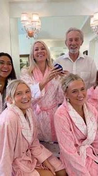 So special getting my dad ready for LiLee’s wedding 💛 Thank you ‪@PopOnVeneers‬ for his new smile!!!