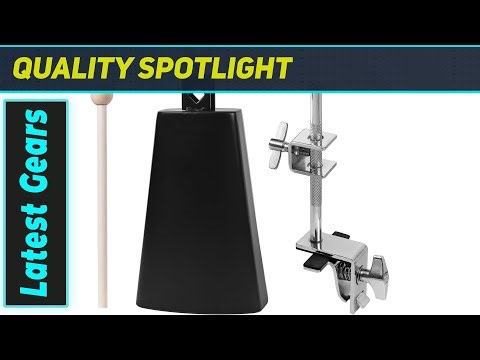 ZiBeiLe 7 inch Cowbell & Clamp: The Ultimate Drum Kit Upgrade!