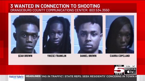 Deputies search for 2 in connection with Orangeburg convenience store shooting