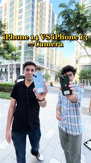 Comparación de cámaras 14vs13 en Dubai