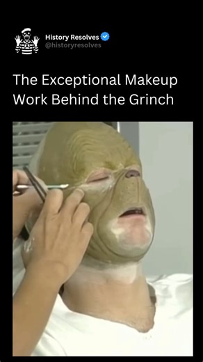 History | Ancient History | The transformation of Jim Carrey into the Grinch stands as one of the most extraordinary achievements in movie makeup history, combining... | Instagram