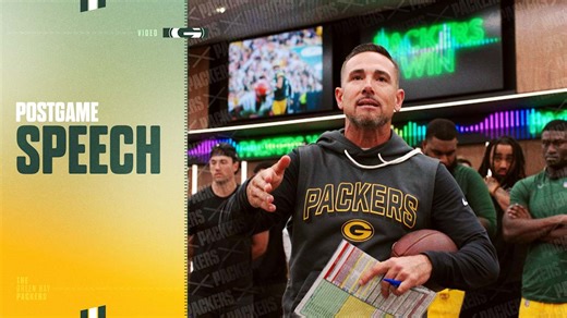 Postgame speech: Packers celebrate 27-18 win over Bengals