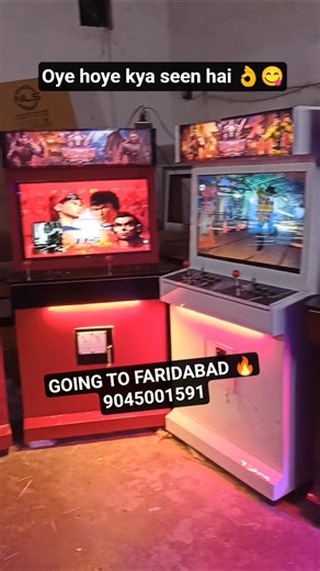 TEKKEN TAG TEKKEN 3 MACHINE GOING TO FARIDABAD HARYANA DELHI 🫱🏻‍🫲🏽 #tekken3 #gaming #arcade