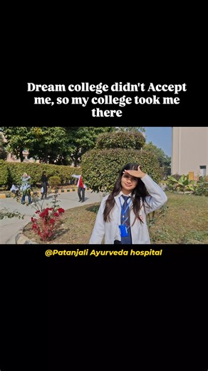 Admission ni mila, visit mil gya @PatanjaliAyurved #patanjali #bams #doctor