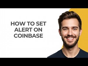 How to Set Alert on Coinbase - UPDATED!