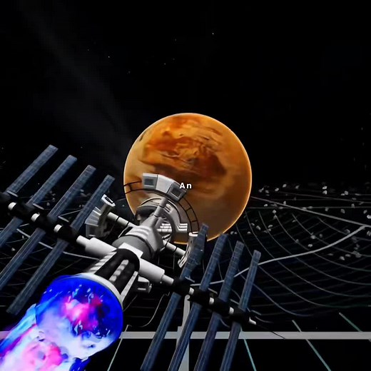 How NASA Used Jupiter's Gravity To Launch Voyager Into Deep Space 🚀 #nasa #engineering #voyager #3danimation #space