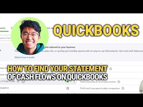 How To Find Your Statement Of Cash Flows On QuickBooks: Quick Access!
