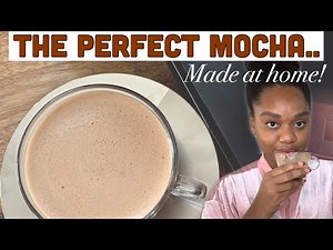 How To Make A Mocha! Perfect Chocolate Coffee Recipe! Making Coffee At Home!