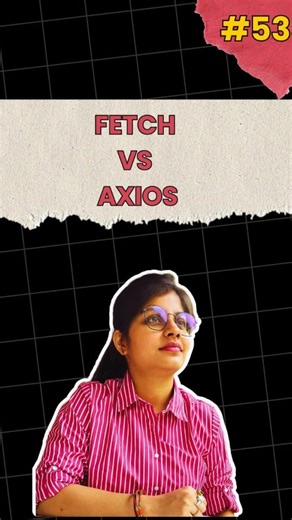 The Script Style | Both call APIs… but they don’t behave the same Fetch = built-in, manual handling Axios = cleaner syntax, smarter defaults If you’re... | Instagram