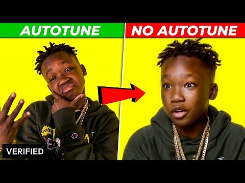 GENIUS INTERVIEWS vs REAL SONGS 2020 (AUTOTUNE vs NO AUTOTUNE)