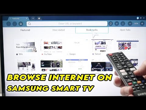 Samsung Smart TV: How to Browse Internet