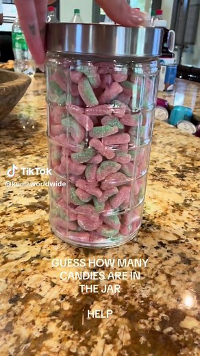 Guess How Many Candies are in the Jar - Baby Shower Game Ideas