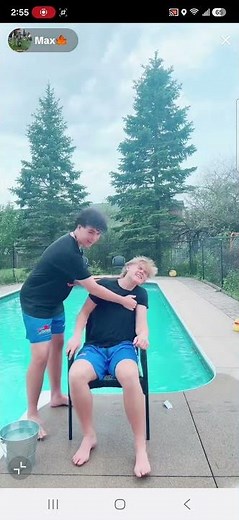 College Student Tickled by Pool 3