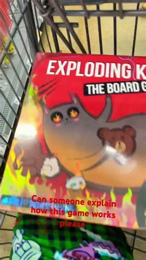 Exploding kittens board game